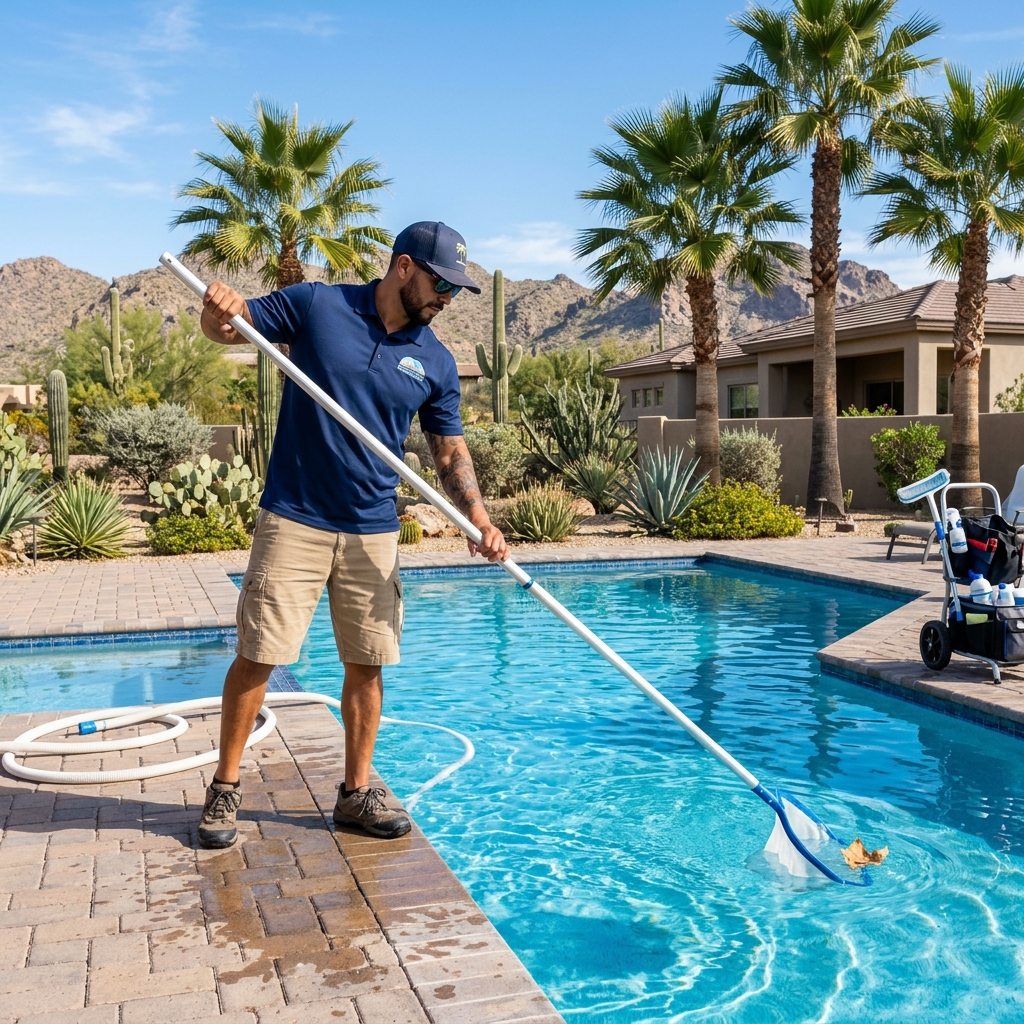 Weekly Pool Cleaning & Maintenance in Phoenix, AZ